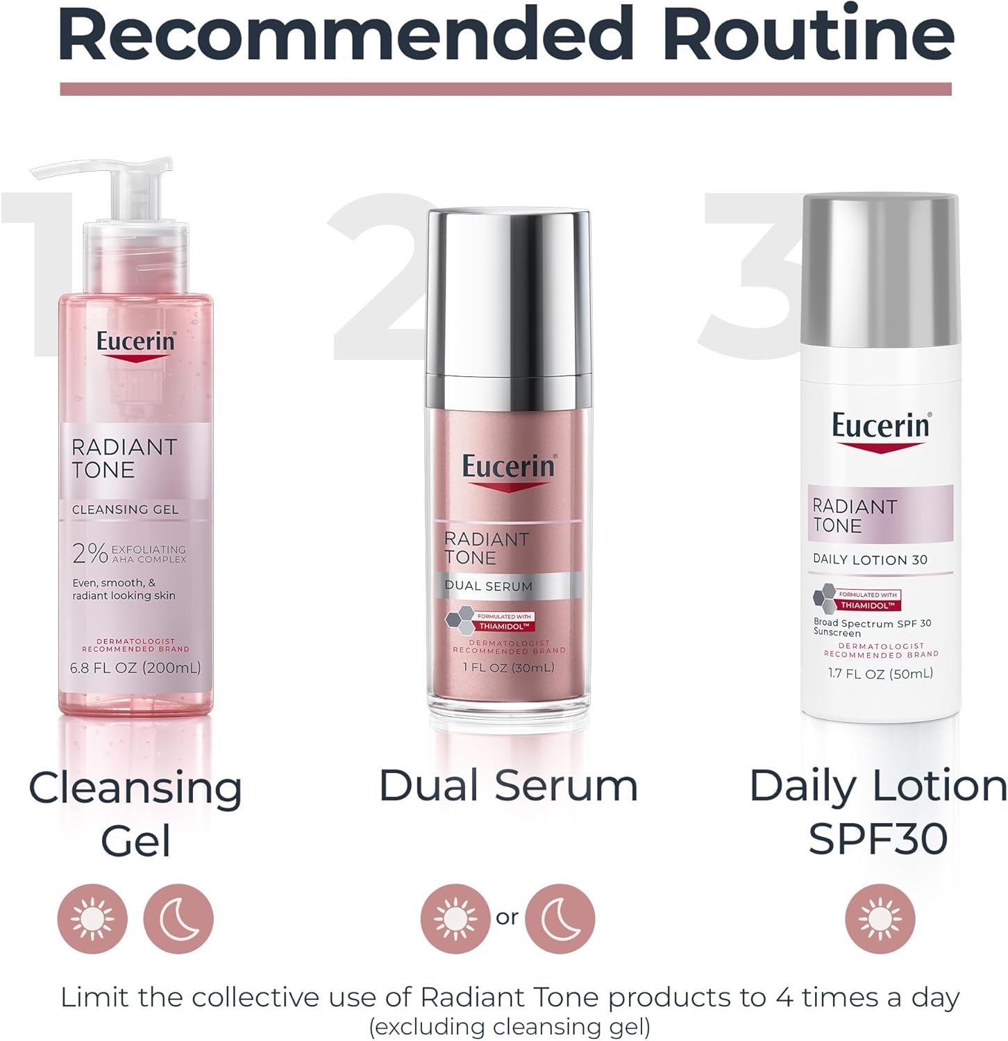 Eucerin Radiant Tone Dual Serum Dark Spot Corrector, Dark Spot Serum with Thiamidol and Hyaluronic Acid, 1 Fl Oz Bottle - Image 10