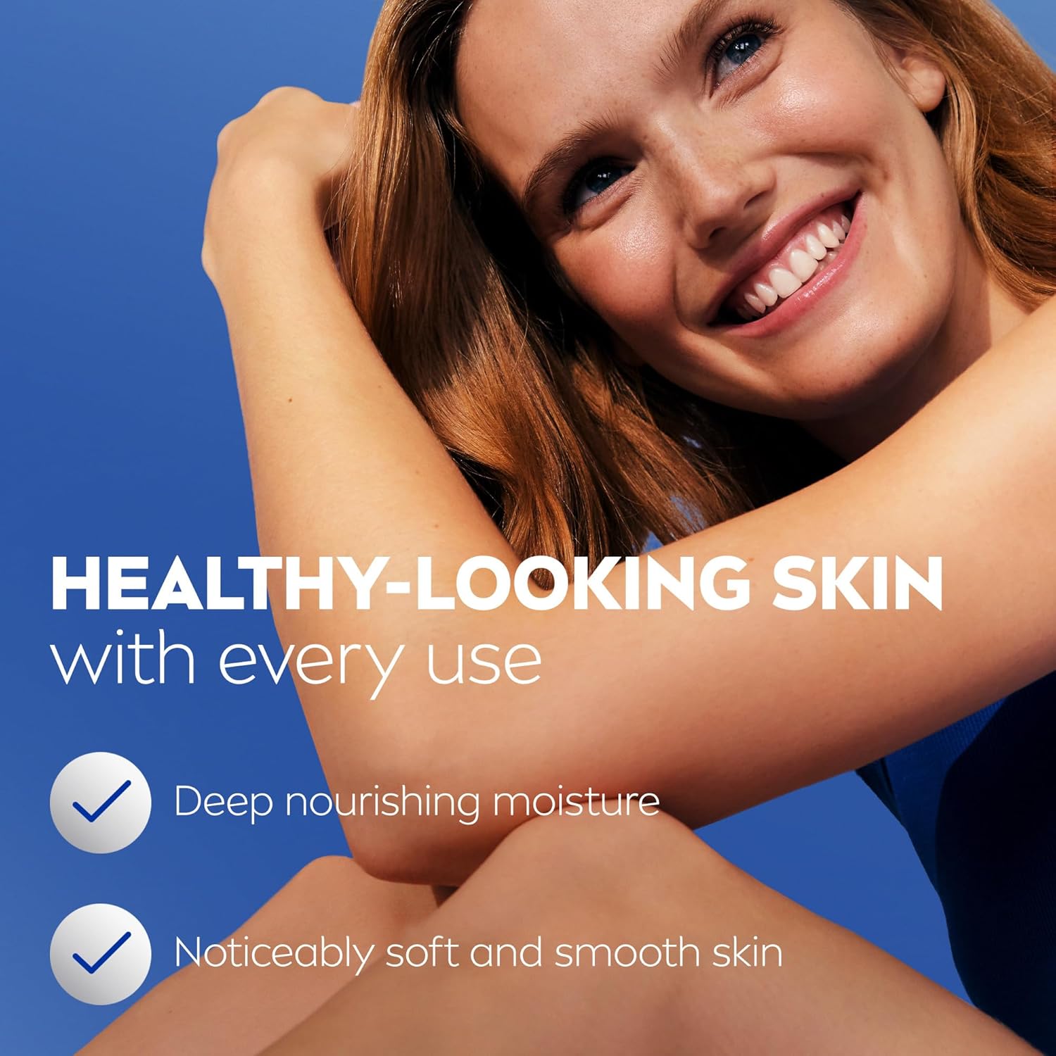 NIVEA Essentially Enriched Body Lotion for Very Dry Skin with Hyaluronic Acid, Almond Oil and Deep Nourishing Serum, 72-Hour Body Moisturizer, 16.9 Fl Oz Pump Bottle - Image 5